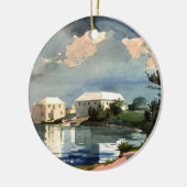 Bermuda, Salt Kettle Kunstwerk, Keramik Ornament (Links)