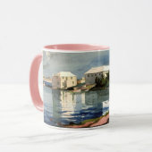 Bermuda, Salt Kettle Kunstwerk Tasse (Vorderseite Links)