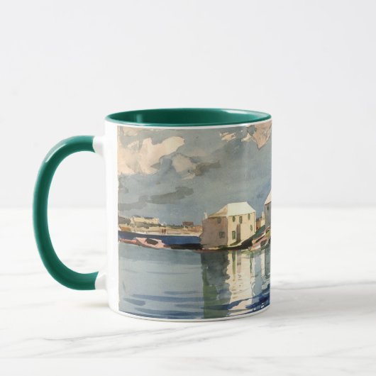 Bermuda, Salt Kettle Kunstwerk Tasse (Links)