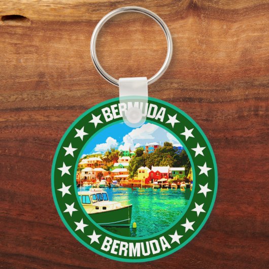 Bermuda Schlüsselanhänger (Rückseite)
