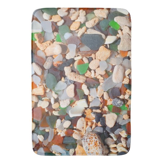 Bermuda Seaglass Badematte (Vorderseite Vertikal)