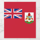 Bermuda-Set für Lebensmittel und Getränke Weinetikett (Einzelnes Label)