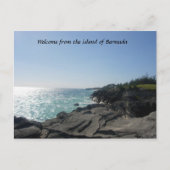 Bermuda Shoreline Postkarte (Vorderseite)