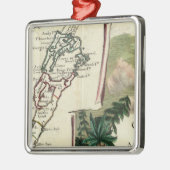 Bermuda Silbernes Ornament (Links)