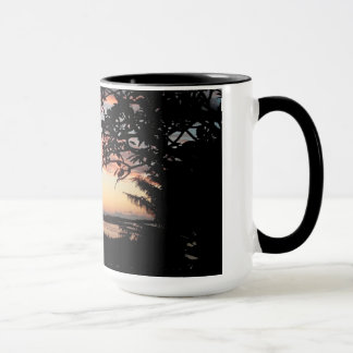 Bermuda-Sonnenuntergang-großer Ton Tasse