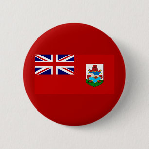 Bermuda-Staatsflagge Button