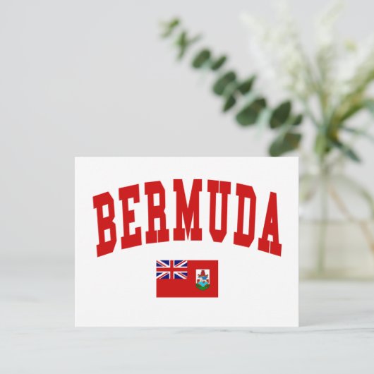 Bermuda Style Postkarte (Stehend Vorderseite)