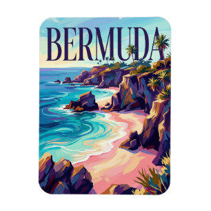 Bermuda Südstrand Bermuda Magnet