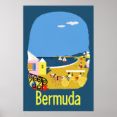 Bermuda Travel Poster (Vorne)