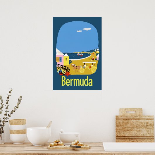 Bermuda Travel Poster (Küche)
