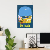 Bermuda Travel Poster (Heimbüro)