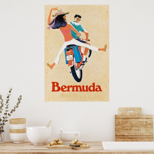 Bermuda Travel Poster (Küche)