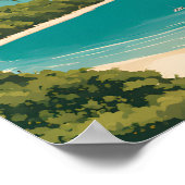 Bermuda Travel Poster (Ecke)