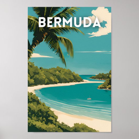 Bermuda Travel Poster (Vorne)