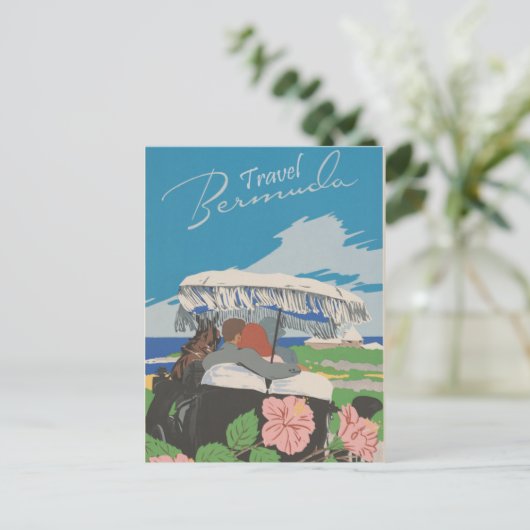 Bermuda Travel Postkarte (Stehend Vorderseite)