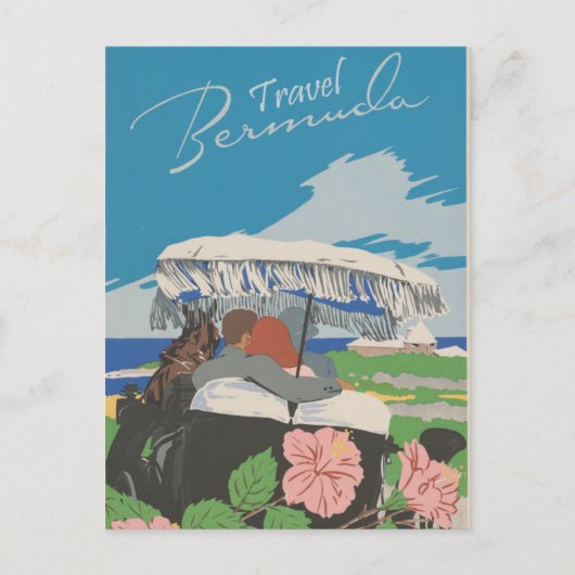 Bermuda Travel Postkarte (Vorderseite)