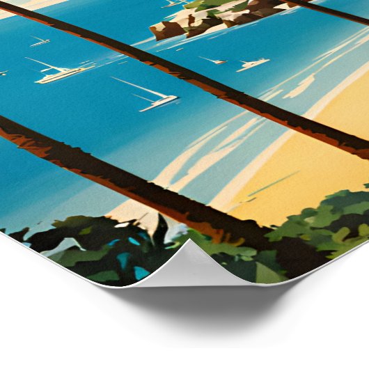 Bermuda Travel PS Poster (Ecke)