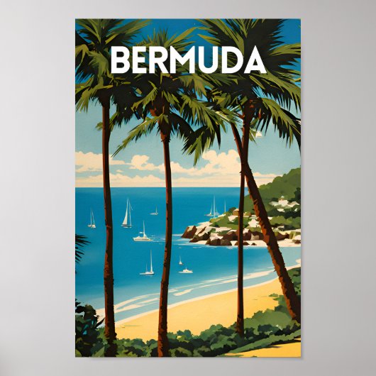 Bermuda Travel PS Poster (Vorne)