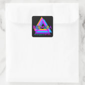 BERMUDA TRIANGLE Aufkleber (Tasche)