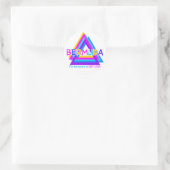 BERMUDA TRIANGLE Aufkleber (Tasche)