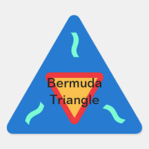 BERMUDA TRIANGLE Aufkleber (20)
