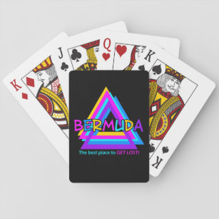Bermuda Triangle benutzerdefinierte Spielkarten