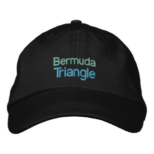 BERMUDA TRIANGLE BESTICKTE KAPPE