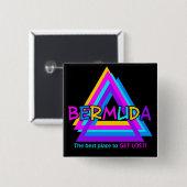 BERMUDA TRIANGLE BUTTON (Vorne & Hinten)