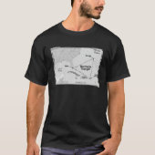 Bermuda Triangle Location Ocean Bermuda Triangle T-Shirt (Vorderseite)