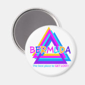BERMUDA TRIANGLE-Magnet Magnet (Vorderseite/Rückseite)