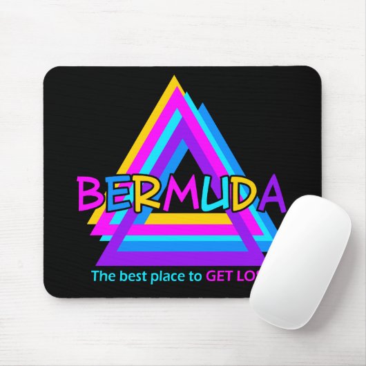 BERMUDA TRIANGLE Mousepad (Mit Mouse)