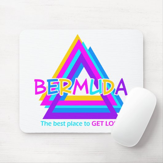 BERMUDA TRIANGLE Mousepad (Mit Mouse)