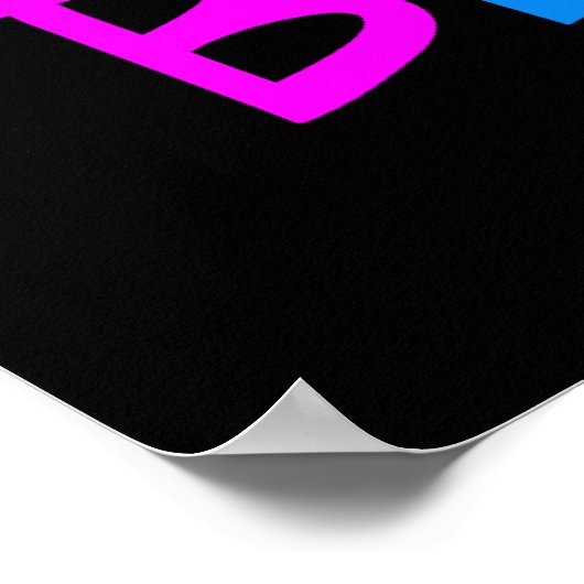 BERMUDA TRIANGLE-Plakat Poster (Ecke)