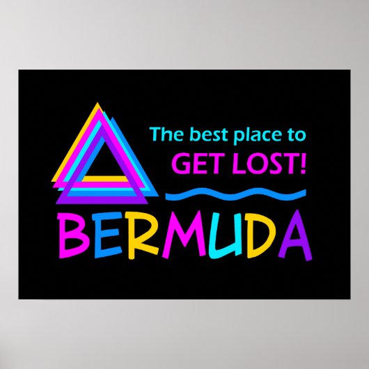 BERMUDA TRIANGLE-Plakat Poster (Vorne)