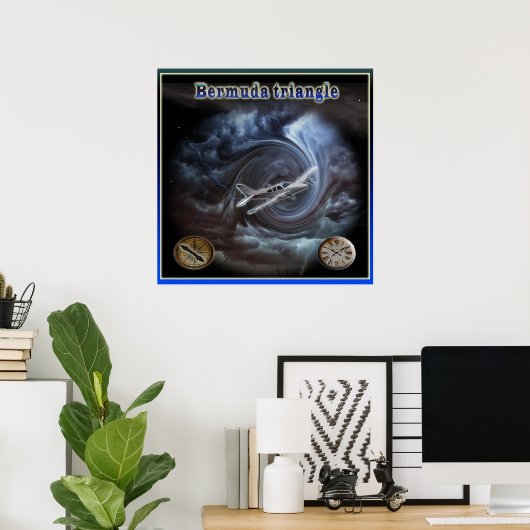 Bermuda Triangle poster (Heimbüro)