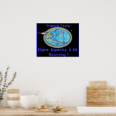 Bermuda Triangle poster (Küche)