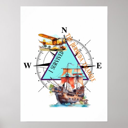 Bermuda Triangle Poster (Vorne)