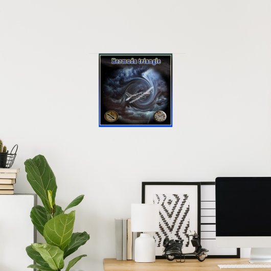 Bermuda Triangle poster (Heimbüro)