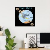 Bermuda Triangle Poster (Heimbüro)