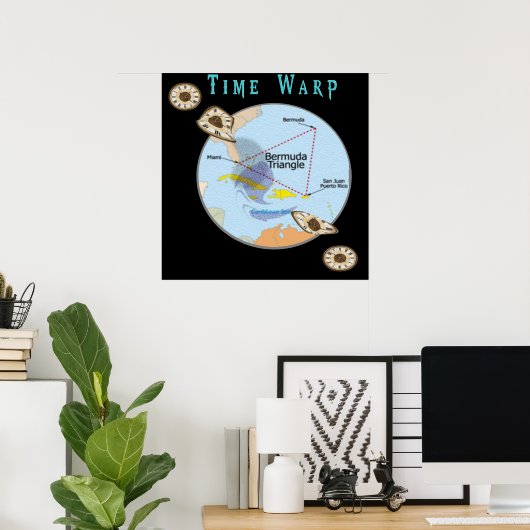 Bermuda Triangle Poster (Heimbüro)