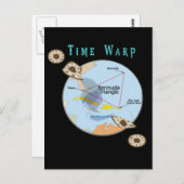 Bermuda Triangle Postkarte (Vorne/Hinten)