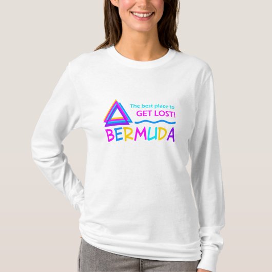 BERMUDA TRIANGLE Shirt - wählen Sie Stil (Vorderseite)