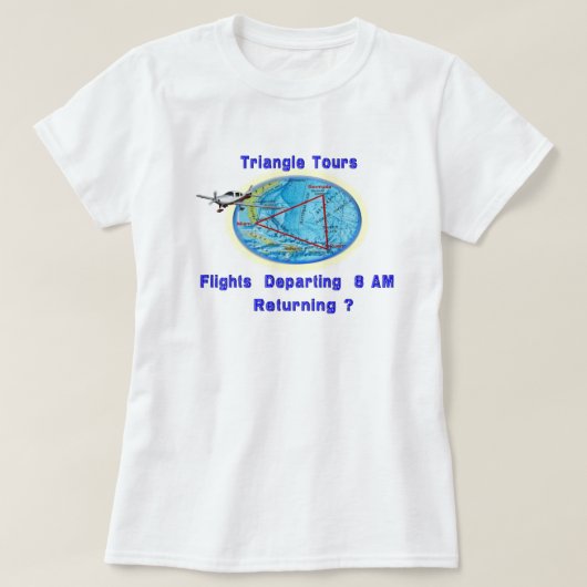 Bermuda Triangle T-Shirt (Design vorne)