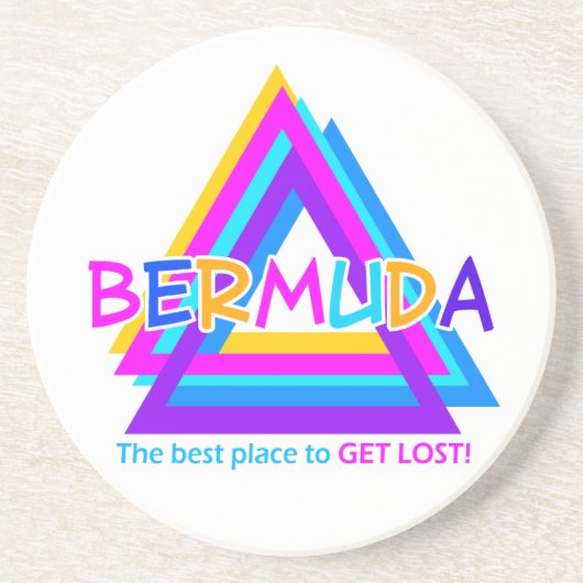 BERMUDA TRIANGLE Untersetzer (Vorne)
