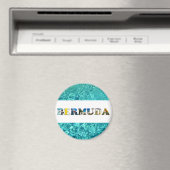 Bermuda Tropical Beach Blue Ocean Travel Fotos Magnet (In Situ (Geschirrspüler))