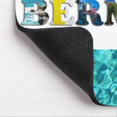 Bermuda Tropical Beach Blue Ocean Travel Fotos Mousepad (Ecke)
