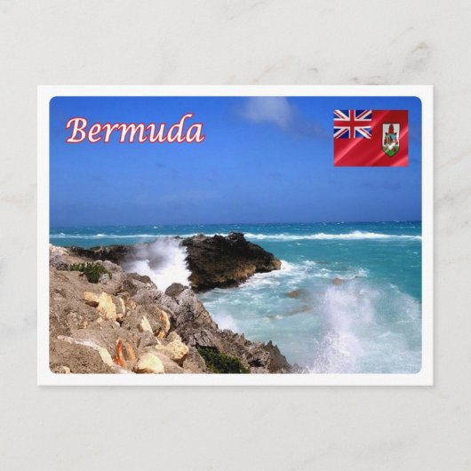 Bermuda - Tropischer Sturm Jose - Postkarte (Vorderseite)
