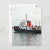 Bermuda Tug Postkarte (Vorne/Hinten)