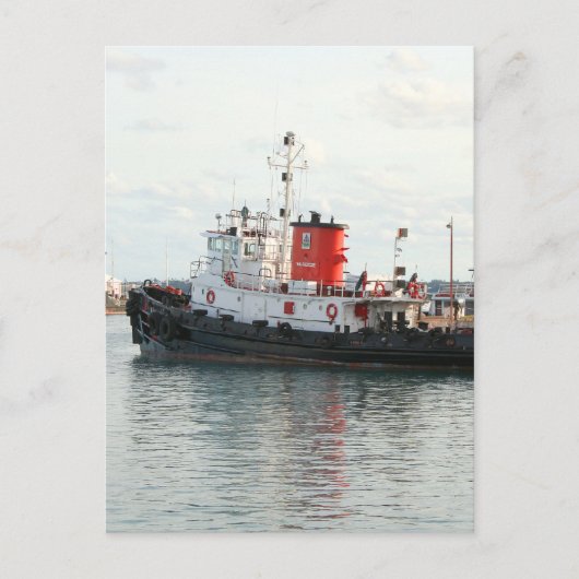 Bermuda Tug Postkarte (Vorderseite)