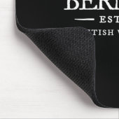 Bermuda Vintage-Brief Retro-Throwback- Urlaub So Mousepad (Ecke)